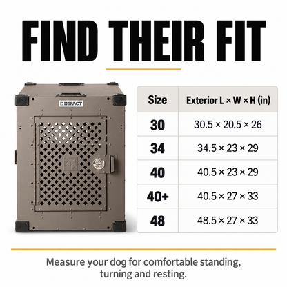 Stationary Dog Crate